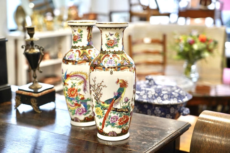 Vases and other household items at The Pulborough Exchange