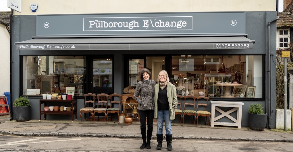 The shop front of The Pulborough Exchange