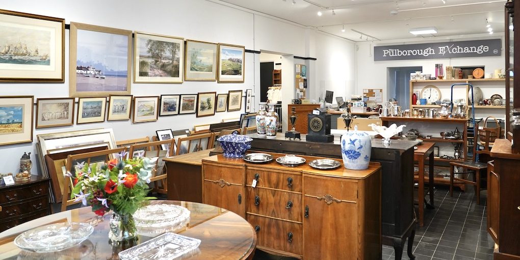 The Pulborough Exchange interior of shop